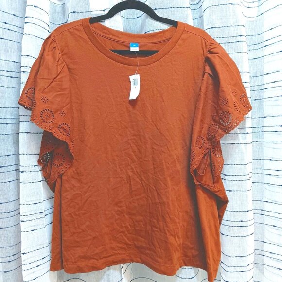 old navy Eyelet Blouse 4XL - Picture 1 of 3